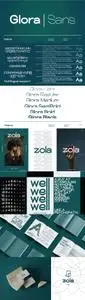 Glora Sans Serif Font Family