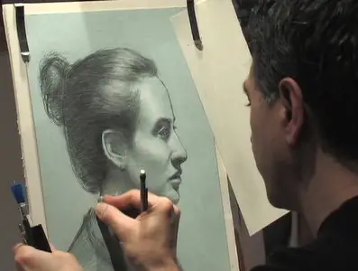 Drawing a Portrait from Life By Costa Vavagiakis