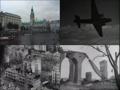 Zeitgeschichte - Luftangriff auf Hamburg. Deutsche Stadte in Flammen