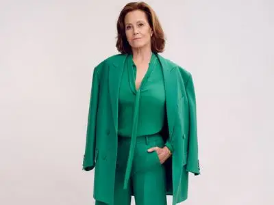 Sigourney Weaver by Sharif Hamza for ELLE US: The Women in Hollywood Issue