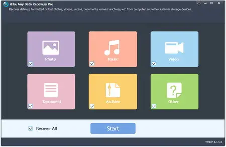 iLike Any Data Recovery Pro 5.8.8.8 Multilanguage