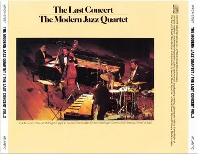 The Modern Jazz Quartet - The Last Concert Vol.2 (1974) {2014 Japan Jazz Best Collection 1000 Series 24bit WPCR-27937}