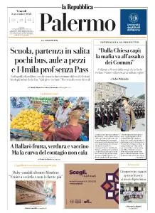 la Repubblica Palermo - 3 Settembre 2021