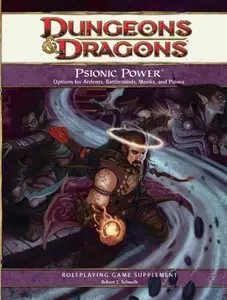 Psionic Power: A 4th Edition D&D Supplement (Repost)