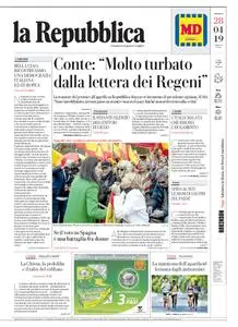 la Repubblica – 28 aprile 2019