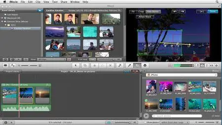 Creating a Vacation Video with iMovie