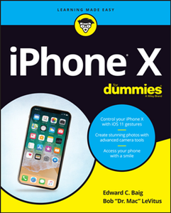 IPhone X For Dummies