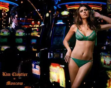 Kim Cloutier in Femilet Lingerie 2009 - The Moscow Photoshoot