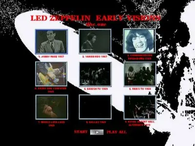 Led Zeppelin: Early Visions (1957-1972) & Latter Visions (1973-1980) Re-up