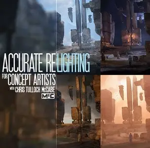 Accurate Re-Lighting for Concept Artists