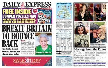 Daily Express – January 02, 2021
