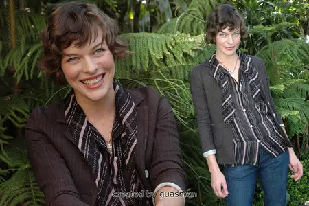 Milla Jovovich - Yoram Kahana portraits 2006