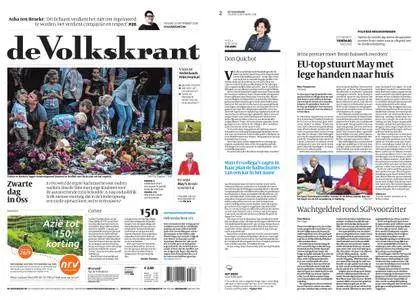 De Volkskrant – 21 september 2018