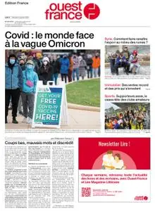 Ouest-France Édition France – 05 janvier 2022