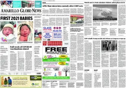 Amarillo Globe News – January 03, 2021