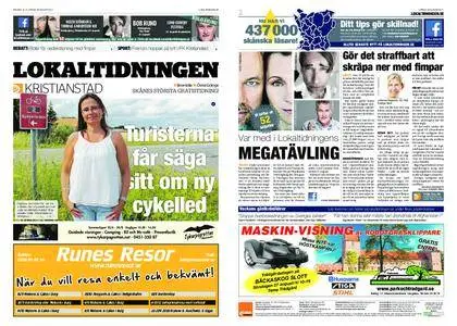 Lokaltidningen Kristianstad – 26 augusti 2017