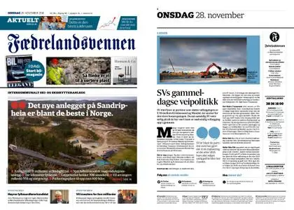 Fædrelandsvennen – 28. november 2018