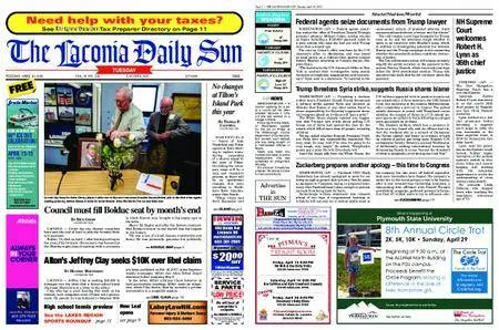 The Laconia Daily Sun – April 10, 2018