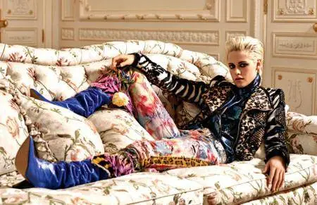 Kristen Stewart by Karl Lagerfeld for Vogue Paris December 2016/January 2017