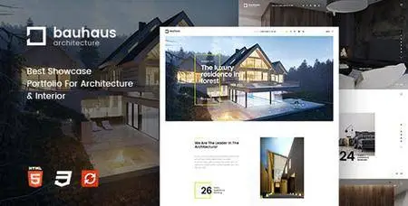 ThemeForest - Bauhaus v1.2 - Architecture & Interior Drupal 8 Theme - 20200606