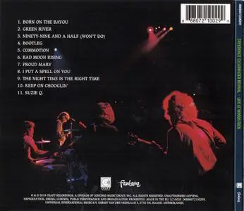 Creedence Clearwater Revival - Live At Woodstock 1969 (2019)