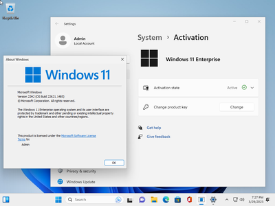 Windows 11 Enterprise 22H2 Build 22621.1485 (No TPM Required) Preactivated Multilingual