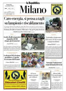 la Repubblica Milano - 4 Settembre 2022