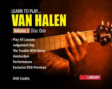 Learn To Play Van Halen - Volume 3