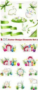 Vectors - Easter Design Elements Set 2