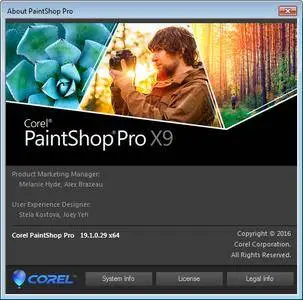 Corel PaintShop Pro X9 19.1.0.29 (x86/x64)