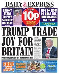 Daily Express  - 26 July 2017