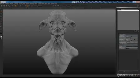 Creature Texture Painting in Mari