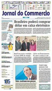 Jornal do Commércio - 27, 28 e 29 de julho de 2012 - Sexta / Sábado / Domingo