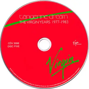 Tangerine Dream: The Virgin Years 1977-1983 [5CD Box Set] (2012) [Re-Up]