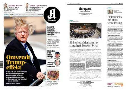 Aftenposten – 12. april 2018