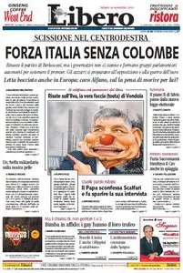 Libero di Sabato, 16. Novembre 2013
