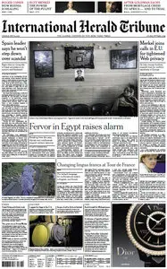 International Herald Tribune - Tuesday, July 16 - 2013