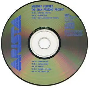 Alan Parsons Project - Vulture Culture (1984) [Arista 32RD-15, Japan] Re-up