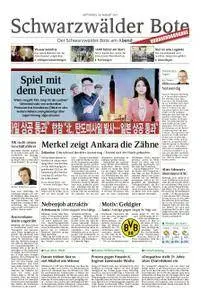 Schwarzwälder Bote Blumberg - 30. August 2017