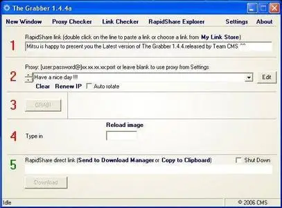 The Grabber ver. 1.4.4a