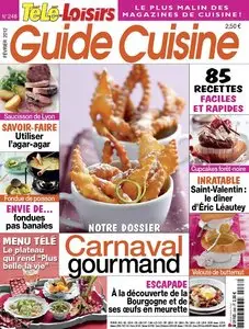 Télé-Loisirs Guide Cuisine 248 - Février 2012