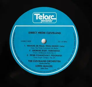 Lorin Maazel - Direct From Cleveland (1977) 24-Bit/96-kHz Vinyl Rip