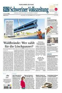 Schweriner Volkszeitung Parchimer Zeitung - 26. September 2018