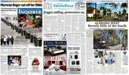 Philippine Daily Inquirer – January 30, 2015