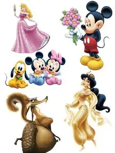 Cartoon characters