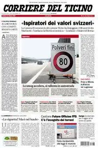 Corriere del Ticino - 21 Ottobre 2017