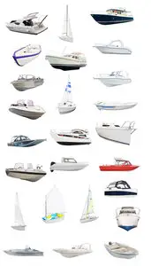 Stock Photo: Yachts and boats