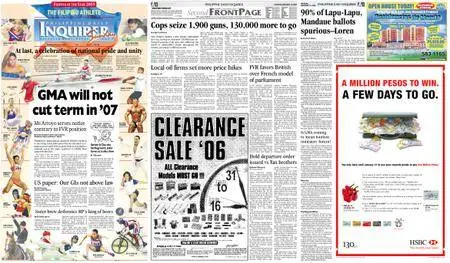 Philippine Daily Inquirer – January 15, 2006