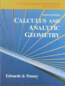 Calculus and Analytic Geometry, 3rd edition (repost)