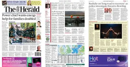 The Herald (Scotland) – August 15, 2022